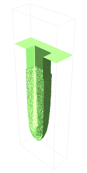 FPSM3D trench at 900[s]